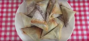 Samossas chocolat et banane